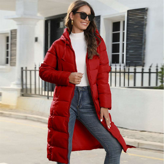 Hooded Cotton Padded Jacket coats Echelon Styles Boutique Co. 